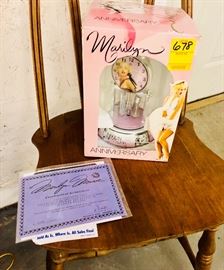Marilyn Anniversary Clock
