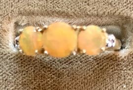 10K Opal Ring