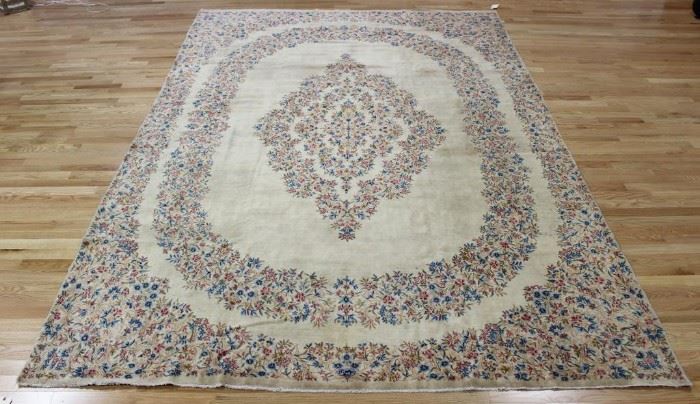 Antique and finely Hand Woven Kerman Carpet