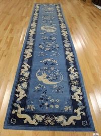 Antique and Finely Woven Chinese Runner