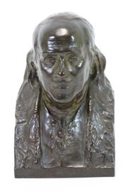 BOYLE John Joseph Bronze Bust of Benjamin