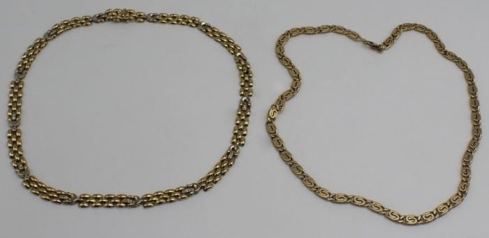 JEWELRY Continental kt Gold Necklace Group