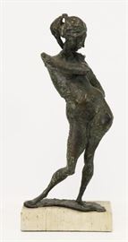 LUCCHESI Bruno Bronze Standing Woman