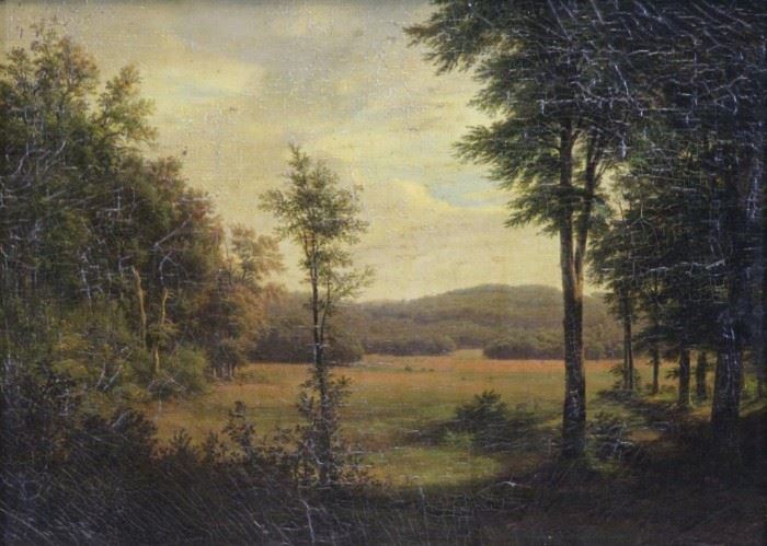SCHILBACH Johann H Oil on Canvas Landscape