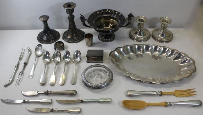 SILVER Assorted Grouping of Continental