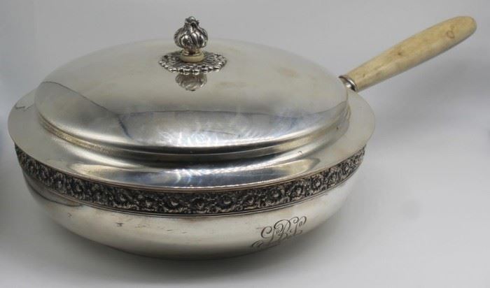 STERLING Tiffany Co Sterling Chafing Dish