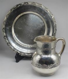 STERLING Tiffany Co Wave Edge Hollow Ware
