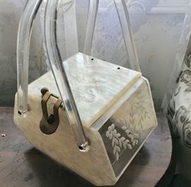 Lucite purse