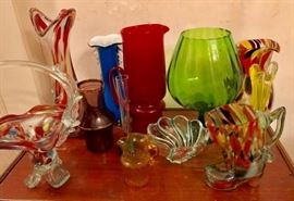Mid century glass