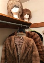 Mink stoles