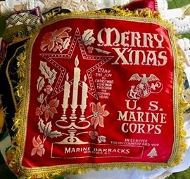 Souvenir pillow cover Marines
