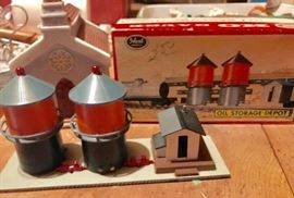 Ideal oil train depot