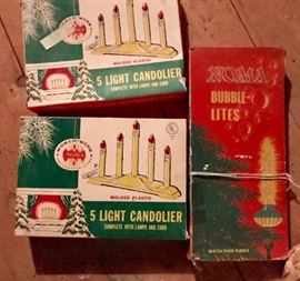 Vintage Christmas lighting