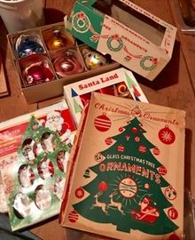 Vintage Christmas ornaments