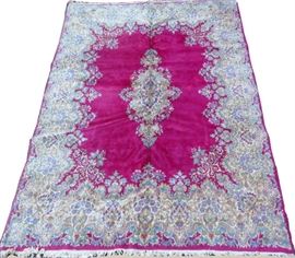 PERSIAN KERMAN HANDWOVEN WOOL RUG, W 9', L 12'
Lot # 2105 
