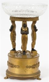 FRENCH EMPIRE BRONZE COMPOTE H 10.5" DIA 6.5"
Lot # 1084 