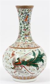 CHINESE PORCELAIN VASE, H 16", DIA 10"
Lot # 1400 