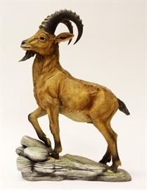 BOEHM, VINTAGE LIMITED (CLOSED) EDITION BISQUE PORCELAIN ANIMAL SCULPTURE, 1987, H 17", W 12", D 5 1/2", "RUSSIAN TUR"
Lot # 0003 