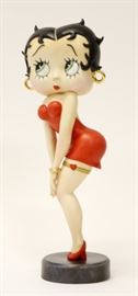 'CONNOISSEUR' PORCELAIN OF MALVERN, ENGLAND, SCULPTURE, LIMITED EDITION, H 12", W 4", "BETTY BOOP"
Lot # 0215 