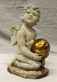 CEMENT GARDEN SCULPTURE, H 20"
Lot # 0295 