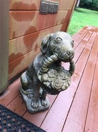 Outdoor Dog Statuary