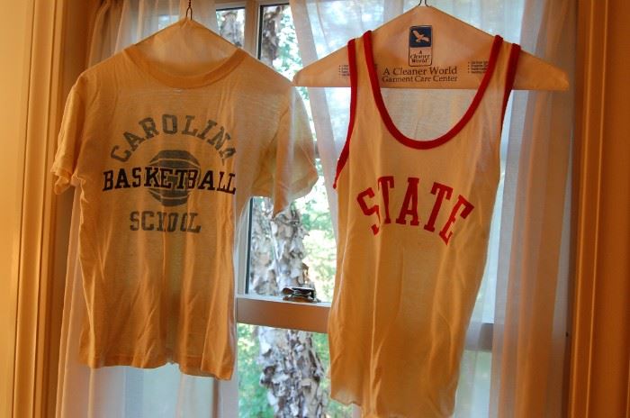 child school t shirts- Carolina & NC State