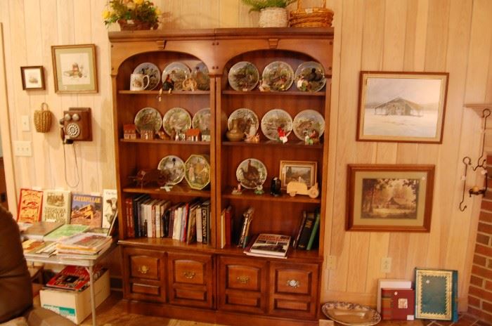 Great bookcases, maybe Thomasville or a Lexington furniture company
