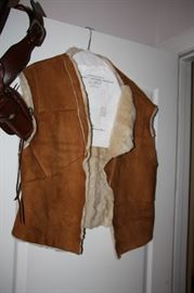 Spaghetti Western Faux Sheepskin jacket