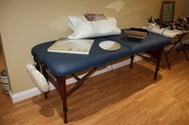 Massage table