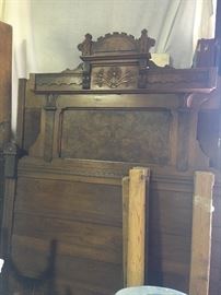 Gorgeous tall head victorian bed! two to choose from!