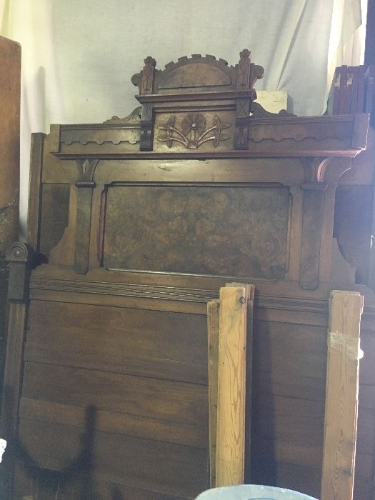 Gorgeous tall head victorian bed! two to choose from!