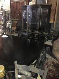 1954 Drexel Asian style dining set