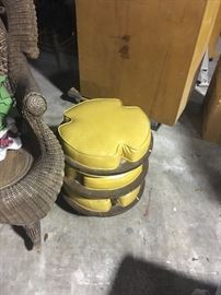 Stacking MCM foot stools