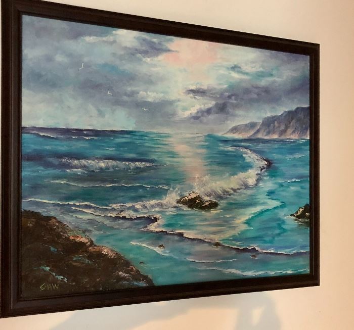 Seascape painting on  canvas