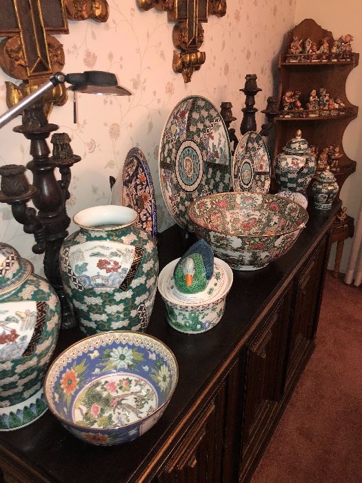Asian Vases and Plates