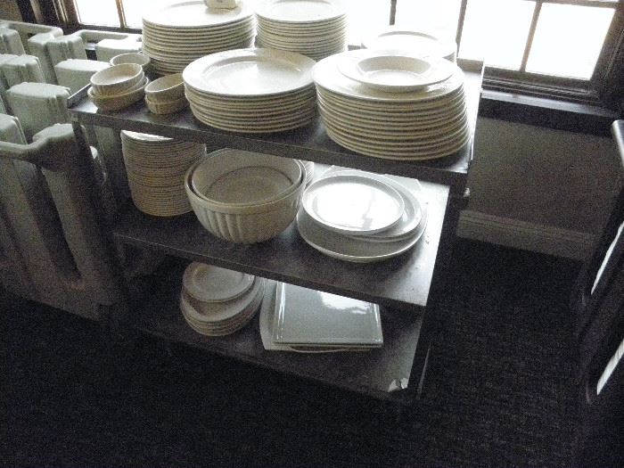 Restaurant  dining ware ********$6 / 6 piece place settings*******  Serving pieces individually priced to sell..Call Now for immediate appointment.  (760) 975-5483    (760) 445-8571