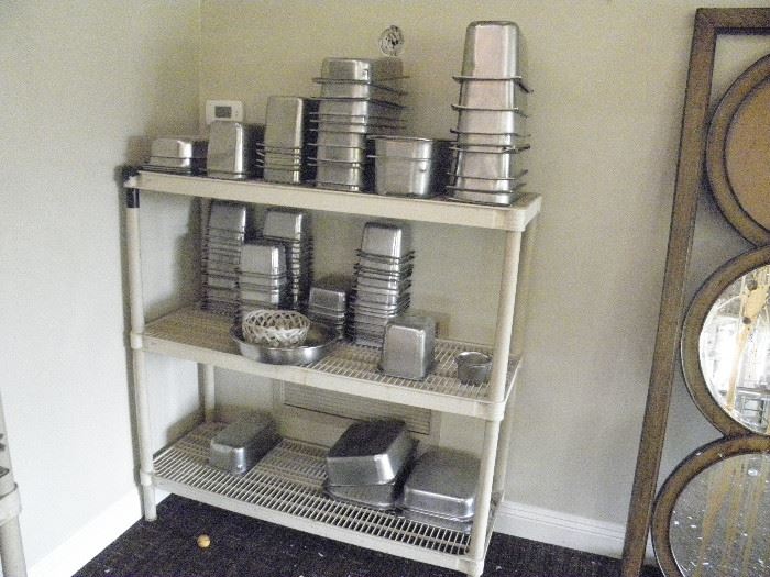 More SS restaurant well pans and free standing vented shelving....priced to sell Call Now for immediate appointment.  (760) 975-5483    (760) 445-8571