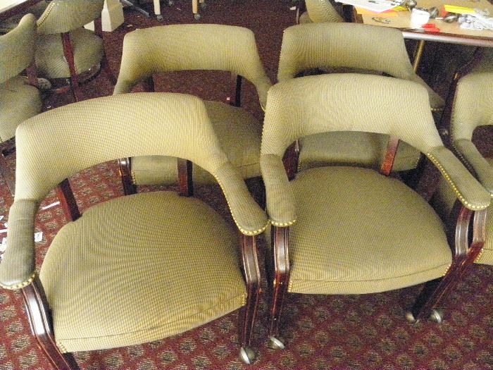 Restaurant captains chairs.   Need TLC  *******$7each*******Call Now for immediate appointment.  (760) 975-5483    (760) 445-8571