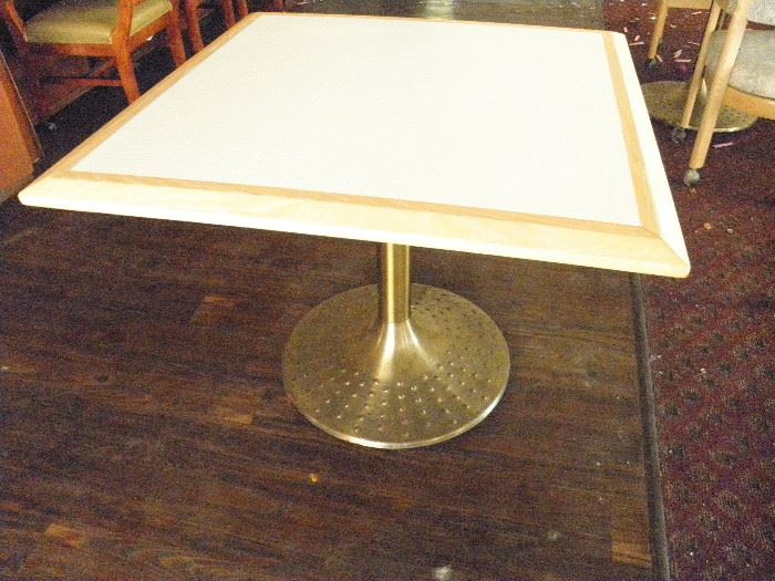 36 inch restaurant tables with fancy base....have 3. ******$30 each ****** Call Now for immediate appointment.  (760) 975-5483    (760) 445-8571