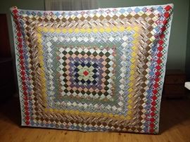Vintage handmade quilt