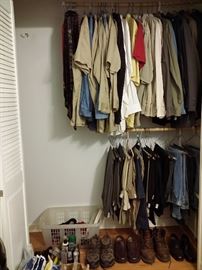 Large size men's clothes & shoes