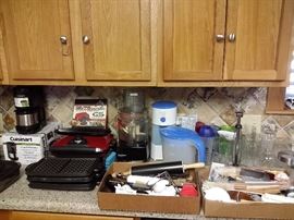 George Foreman grill with interchangeable plates