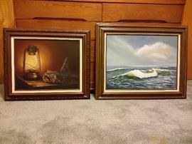 Original oils by Bell