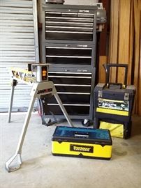 Rockwell Jawhorse, Craftsman tool chest, Stanley Work Center, Storehouse 23" toolbox 