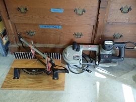 Hempe Manual Miter Saw, Porter Cable Porta-Band 