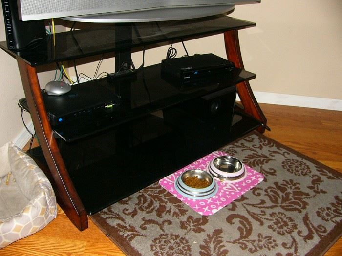Extra large TV display stand