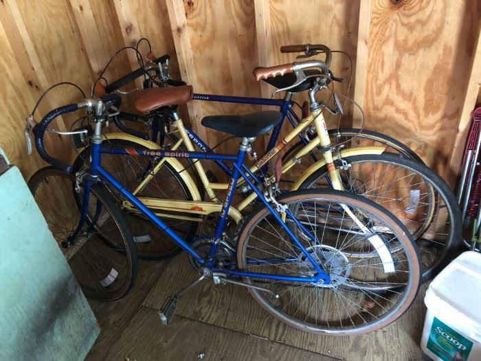 Vintage bikes