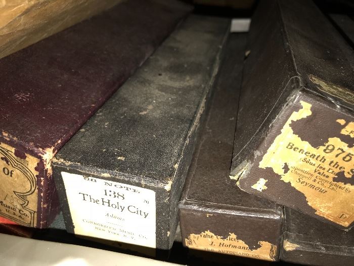 Sampling of the player piano rolls..... oldies but goodies...