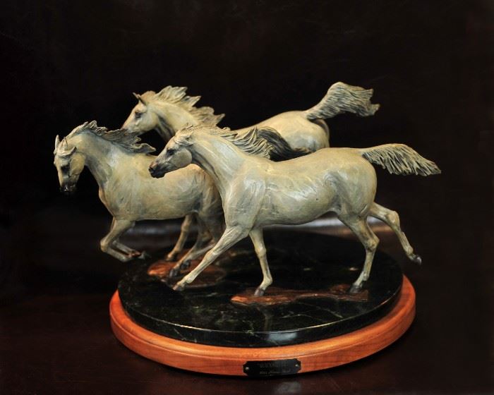 Quicksilver - Bronze by Starr York, signed and numbered by artist
