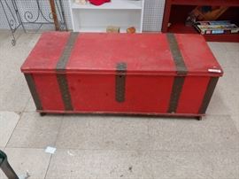 Large Vintage Toy Chest